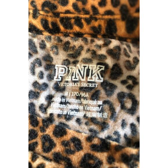 Victoria's Secret Pink jaguar print crop top women's size medium - Picture 5 of 5